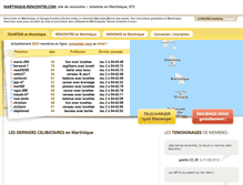 Tablet Screenshot of martinique-rencontre.com